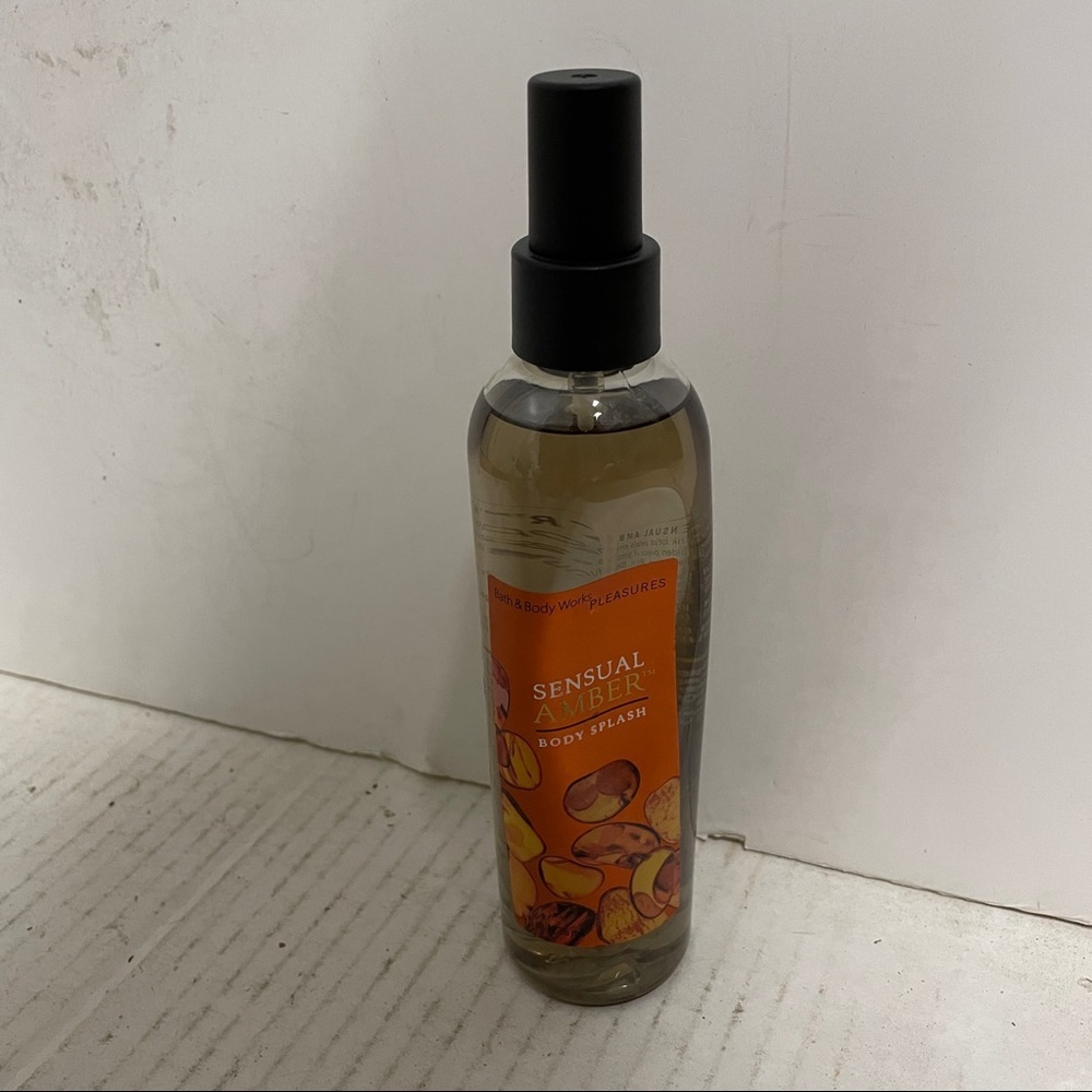Bath Body Work Pleasure SENSUAL AMBER Body Splash